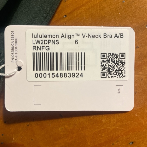 Lululemon Align V-Neck A/B Sports Bra - Picture 4 of 4